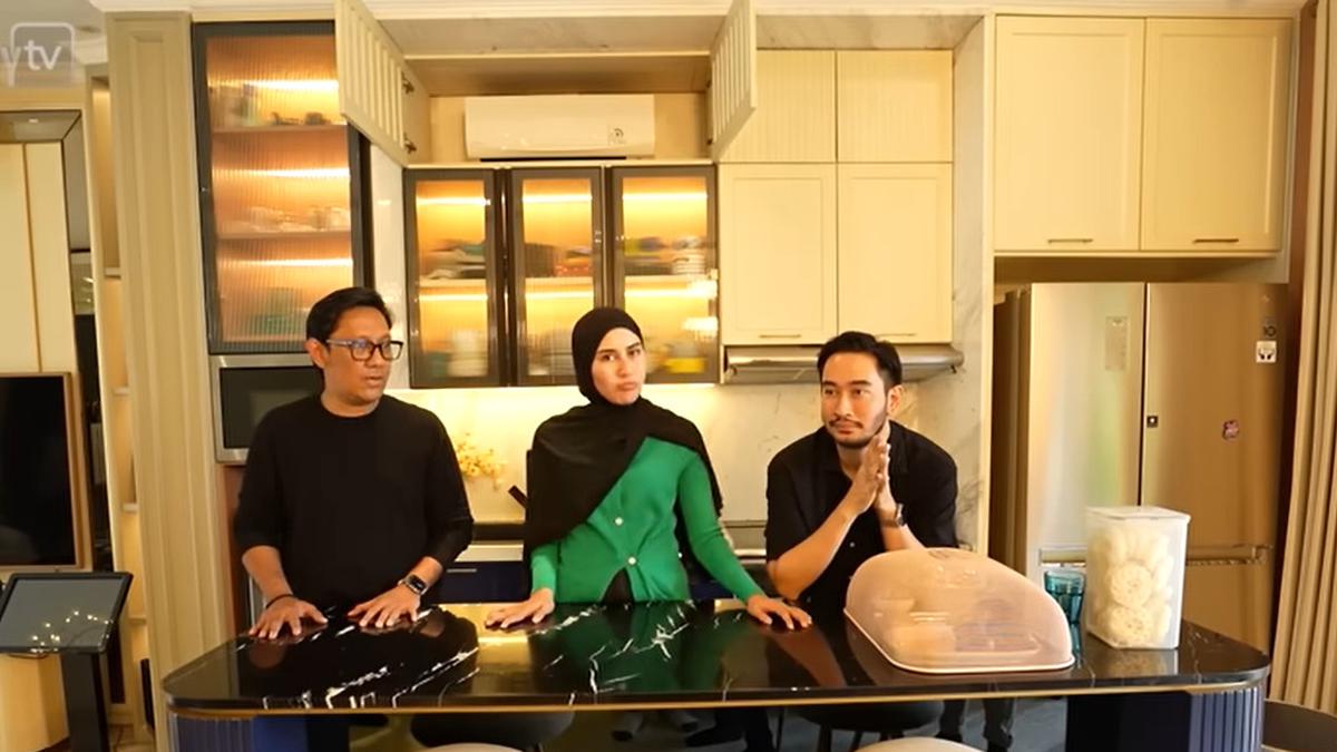6 Potret Dapur Rumah Syahnaz Sadiqah dan Jeje Govinda, Desainnya Mungil Tapi Mewah