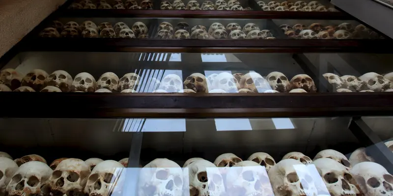 20160417-Saksi Bisu 5.000 tengkorak Manusia Korban Kekejaman Khmer Merah
