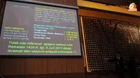 Sidang Isbat Putuskan Awal Puasa 1 Ramadan Rabu 10 Juli