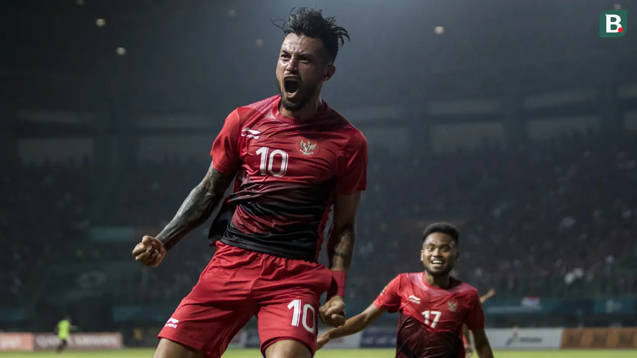 Sepak Bola : Indonesia Vs Chinese Taipei