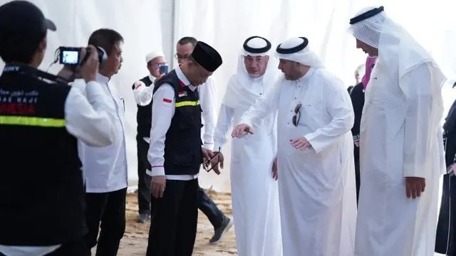 Petugas PPIH Terus Pantau Progres Penyiapan Fasilitas Puncak Haji di Arafah-Mina