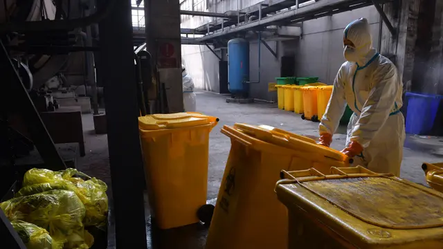 Limbah Medis Virus Corona Penuhi Kota Wuhan