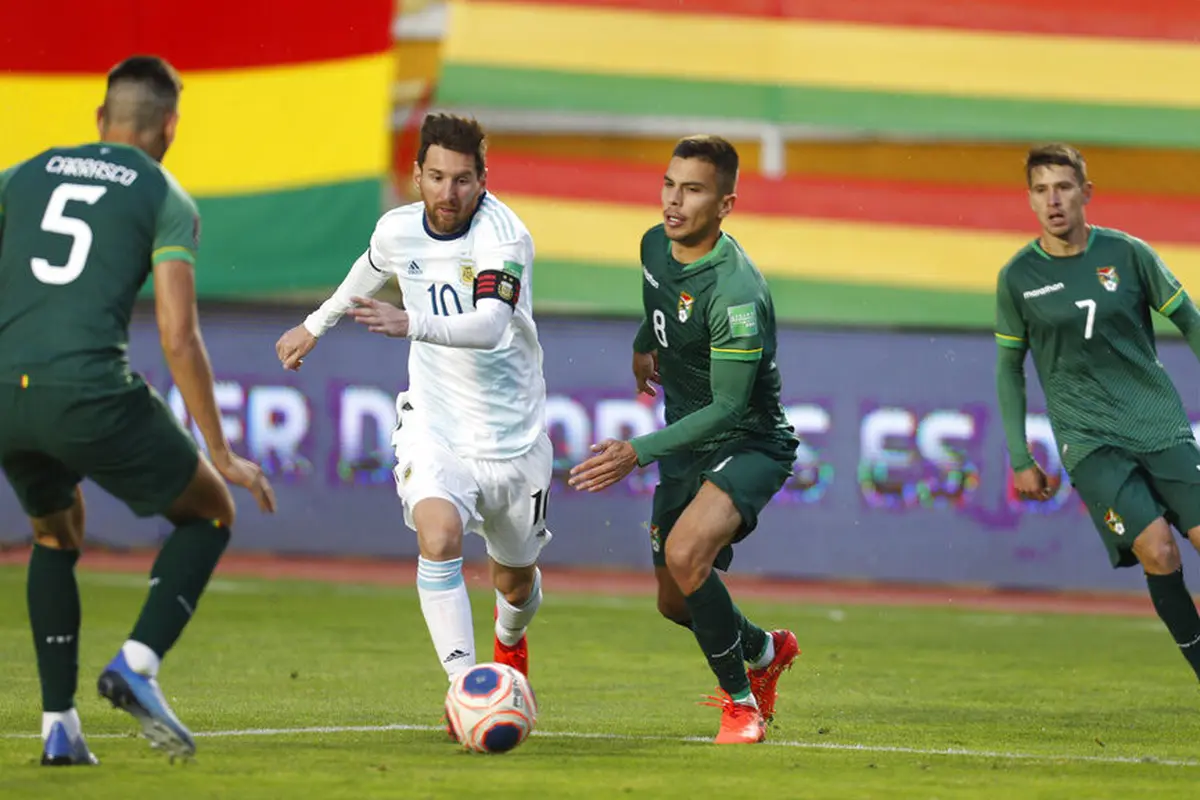 FOTO: Tundukkan Bolivia, Argentina Puncaki Klasemen Kualifikasi Piala Dunia 2022