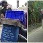 Tulisan Nyeleneh di Gerobak Sepeda dan Motor. (Sumber: Instagram/onecak/humor.indo)