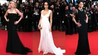 Inilah selebriti dunia dengan gaun hitam-putih paling memukau di Cannes Film Festival 2015.
