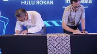 PT Pertamina Hulu Rokan (PHR) menggandeng PT Telkom Indonesia (Persero) Tbk dalal mengembangkan potensi metaverse di Indonesia. (Dok PHR)