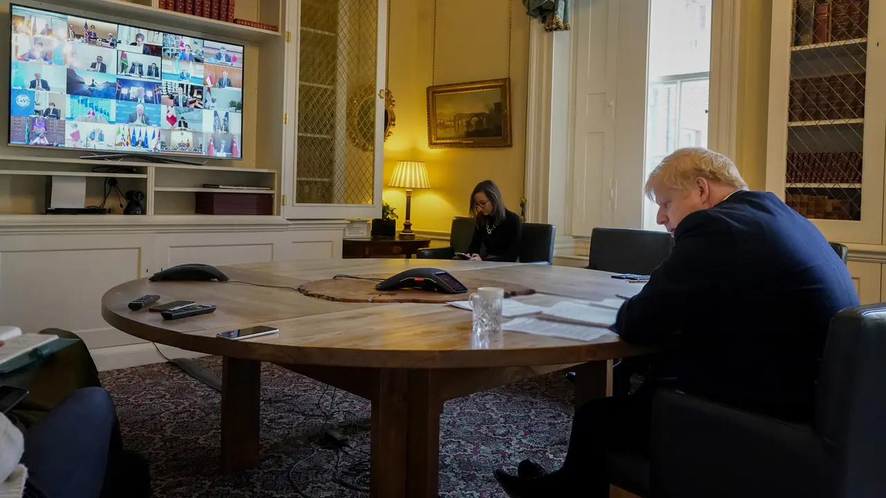 FOTO: Pandemi COVID-19, Pemimpin Dunia Sidang KTT G20 Virtual