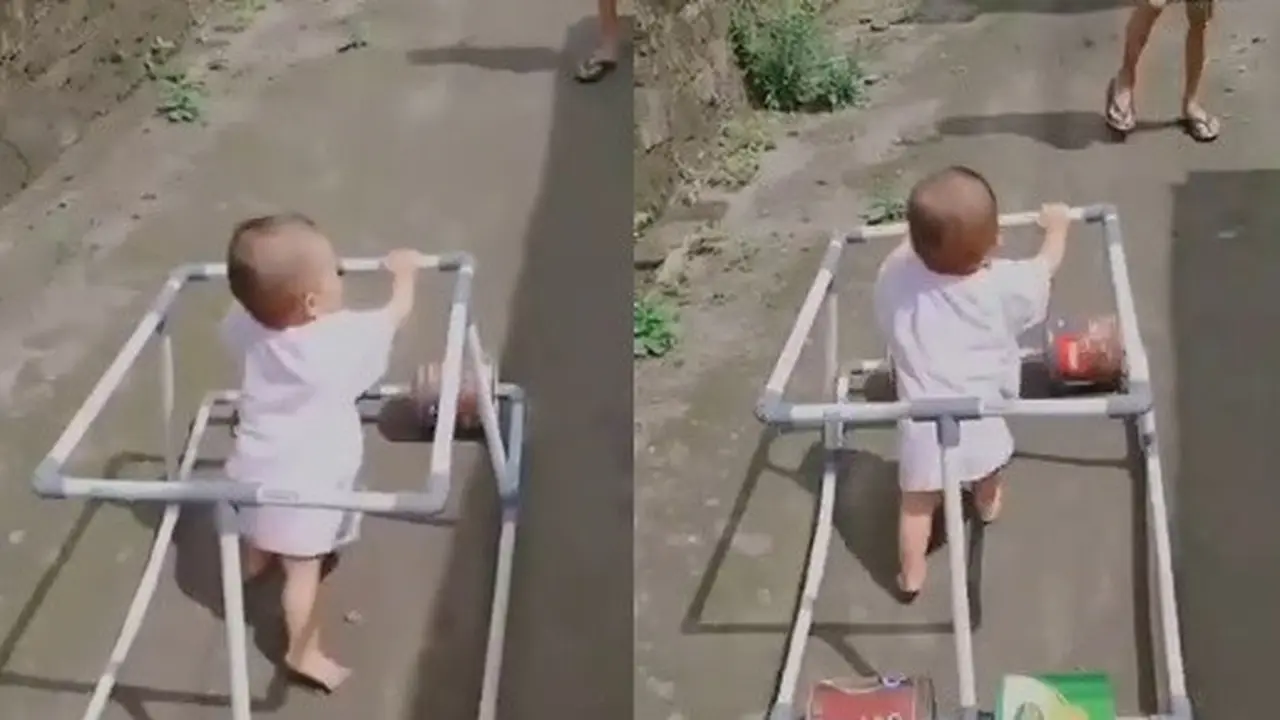 baby walker dari pipa