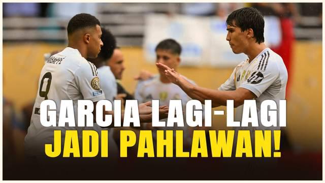 Gol ketiga Gonzalo Garcia di turnamen ini membawa Real Madrid lolos ke perempat final Piala Dunia Antarklub 2025. Bintang muda Los Blancos kembali jadi pembeda, bahkan saat Mbappe baru debut!