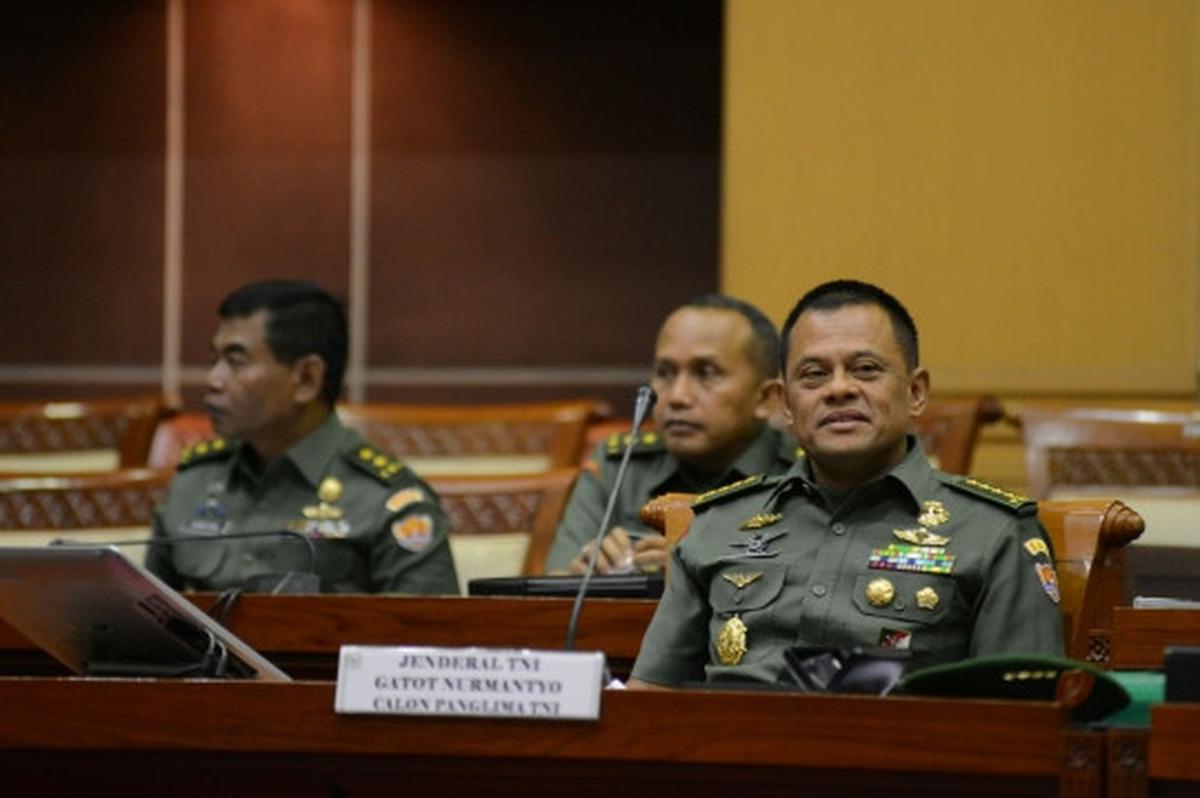 Calon Panglima TNI sampaikan visi dan misi di hadapan Komisi I DPR