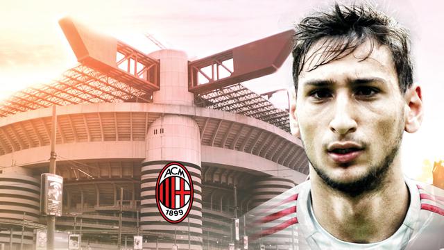 Infografis Gianluigi Donnarumma