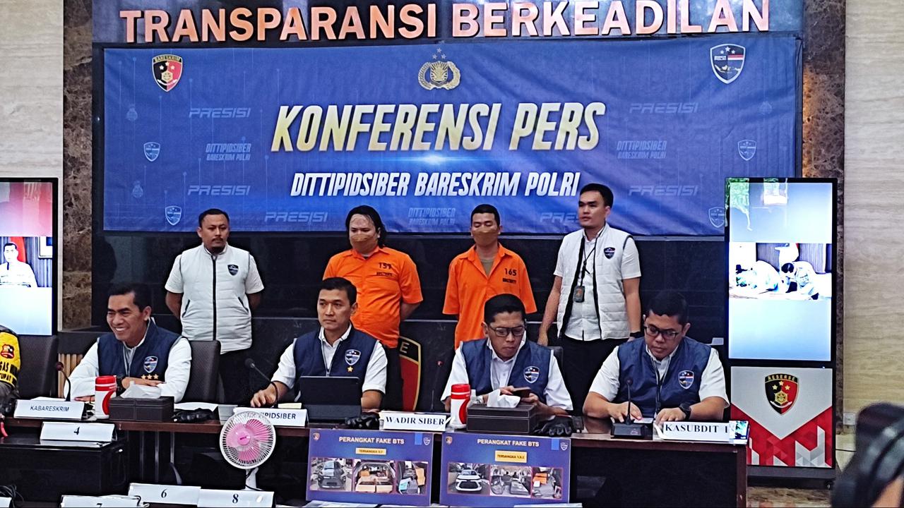 Sindikat WN China Gunakan Fake BTS untuk Blast SMS Penipuan, Polisi Tangkap Dua Pelaku