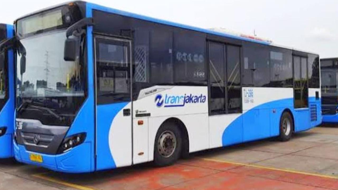 Viral Bus Transjakarta Terekam ETLE Padahal di Jalurnya Sendiri