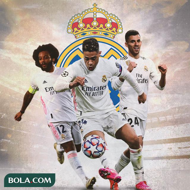 Real Madrid - Marcelo, Mariano Diaz, Dani Ceballos
