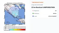 Gempa Hari Ini Kamis 28 Agustus 2025, BMKG: Dua Kali Getarkan Indonesia