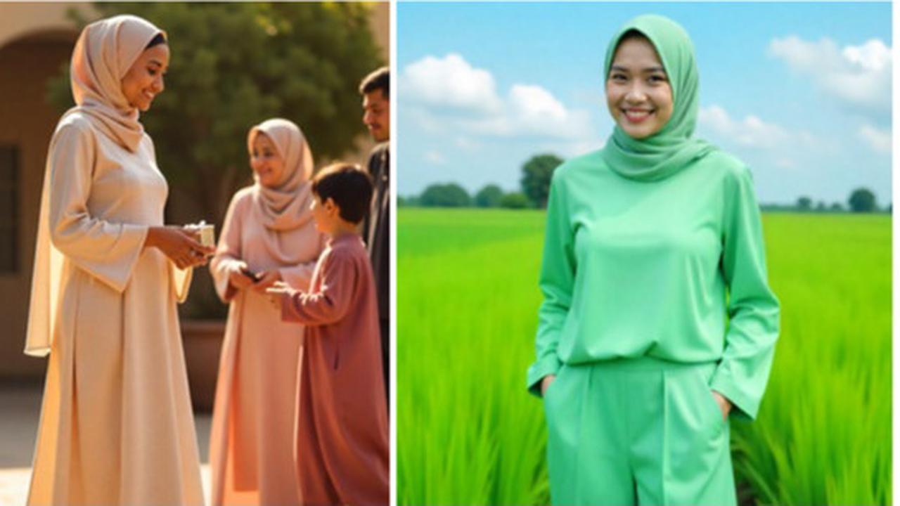7 Inspirasi Desain Baju Lebaran Kekinian, Tampil Elegan dan Modern di Hari yang Fitri