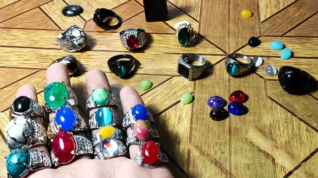 Batu Akik milik Aseel Abri,