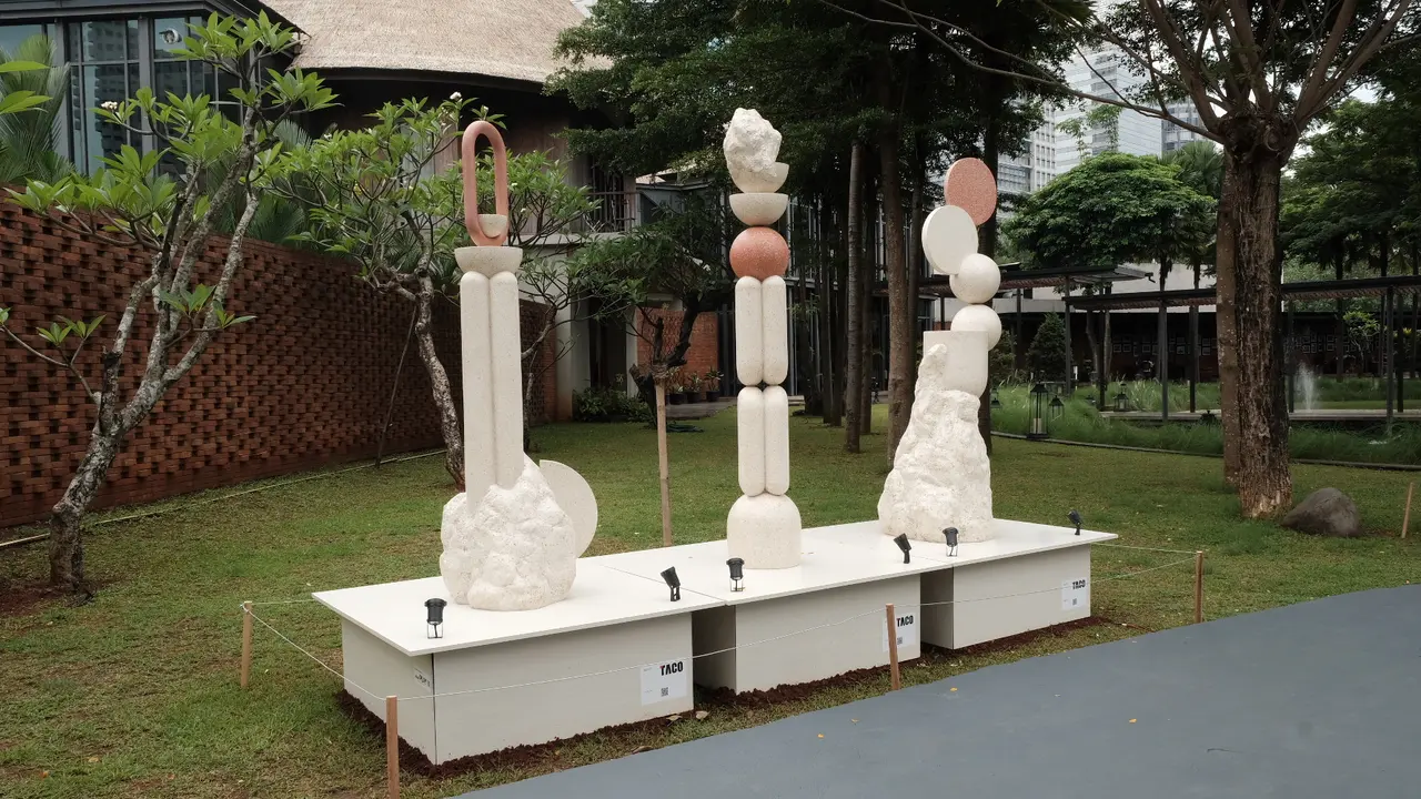 Dukung Industri Kreatif Indonesia, Sentuhan TACO di Karya Seni Art Jakarta Gardens 2023