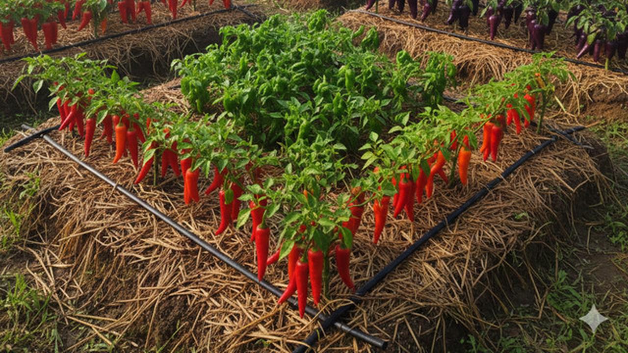 6 Ide Kebun Cabai Campuran Jenis di Satu Lahan, Solusi Lahan Terbatas Nan Produktif