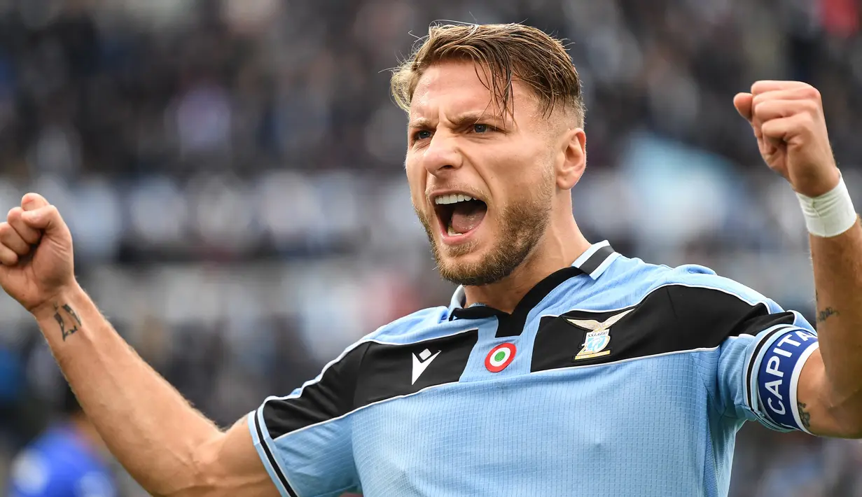 1. Ciro Immobile (Lazio) - 31 gol. (AFP/Alberto Pizzoli)