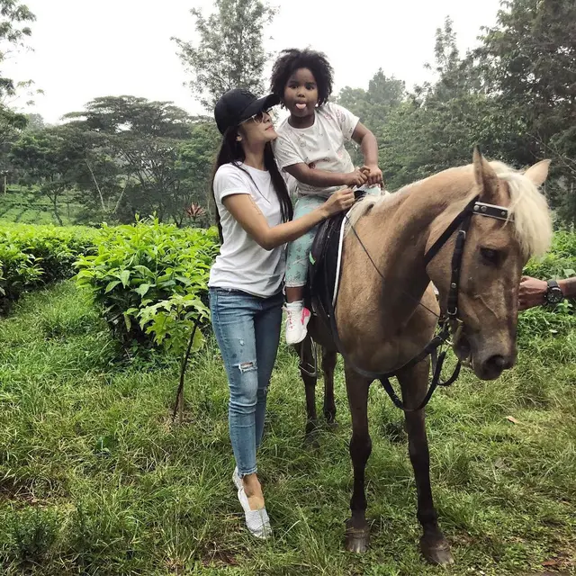 ilustrasi potret velove, anak garneta haruni yang menggemaskan/instagram: garnetaharuni