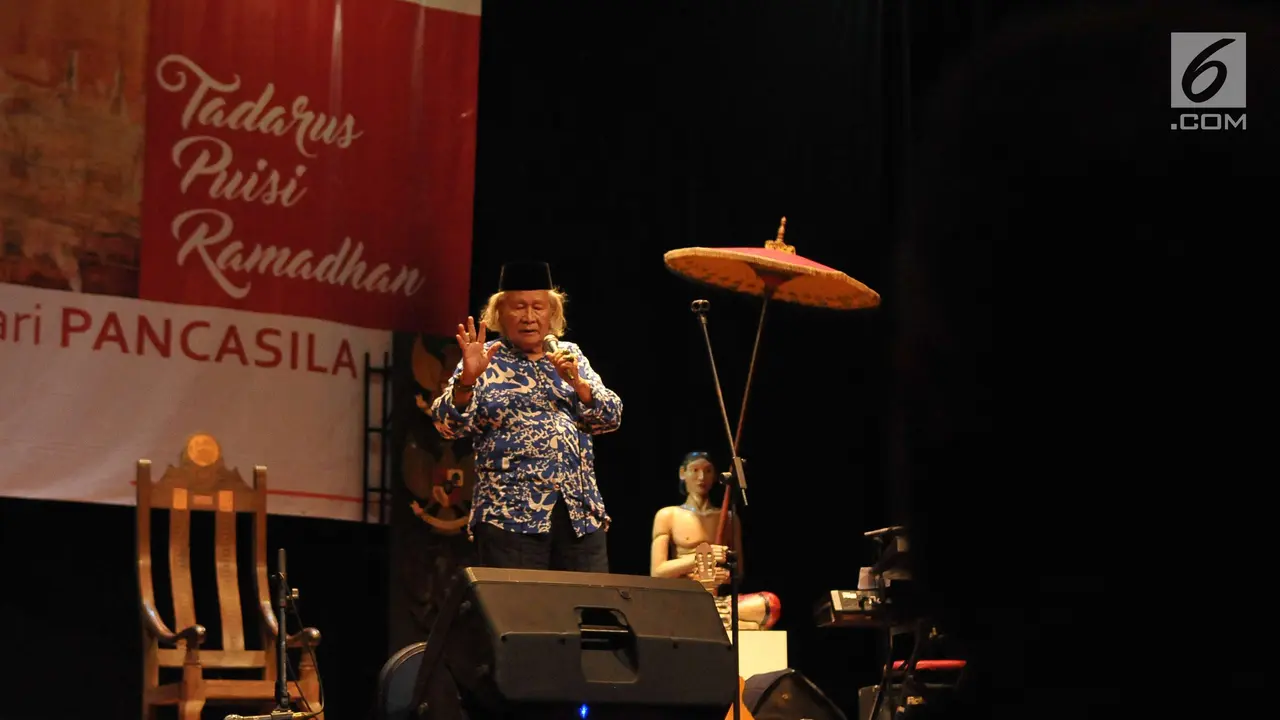 Peringati Hari Pancasila, Politisi dan Seniman Gelar Tadarus Puisi Ramadhan