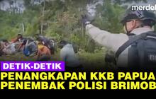 VIDEO: Kronologi Polisi Tangkap Teroris KKB Papua Penembak Brimob