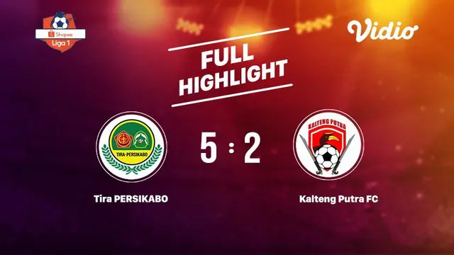Laga lanjutan Shopee Liga 1,PS Tira Persikabo VS Kalteng Putra FC 5-2
#shopeeliga1