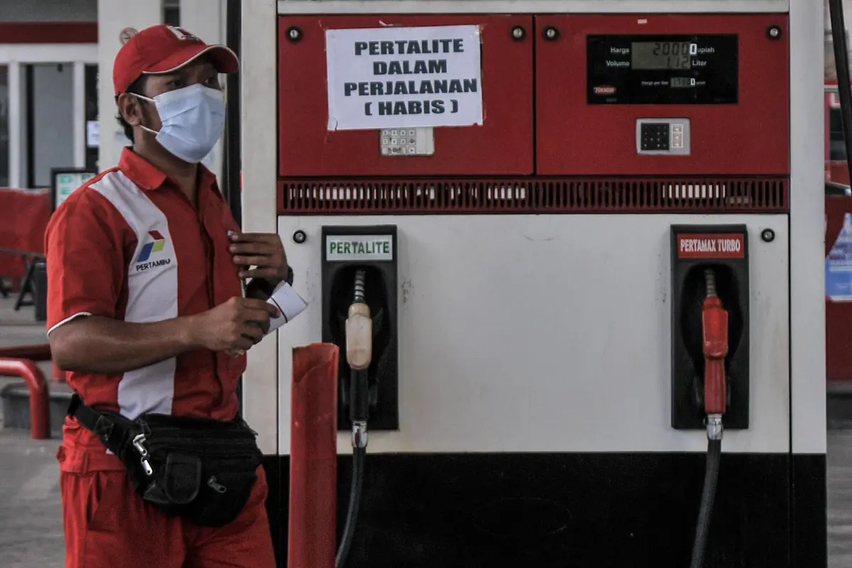 Pertalite Kosong di Sejumlah SPBU Jakarta