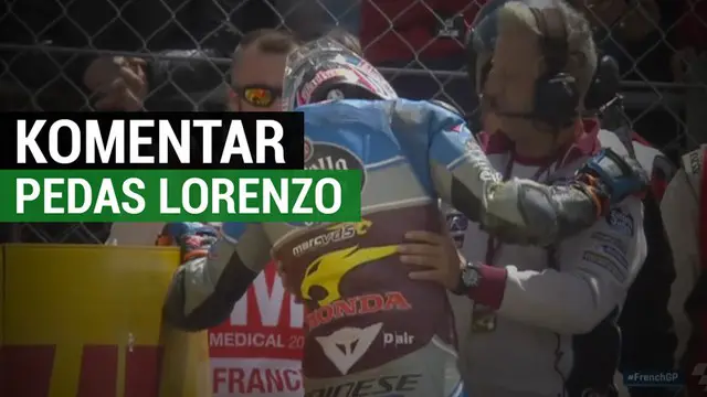 Jack Miller Kecelakaan Parah, Lorenzo Bilang Itu Peringatan dari Tuhan