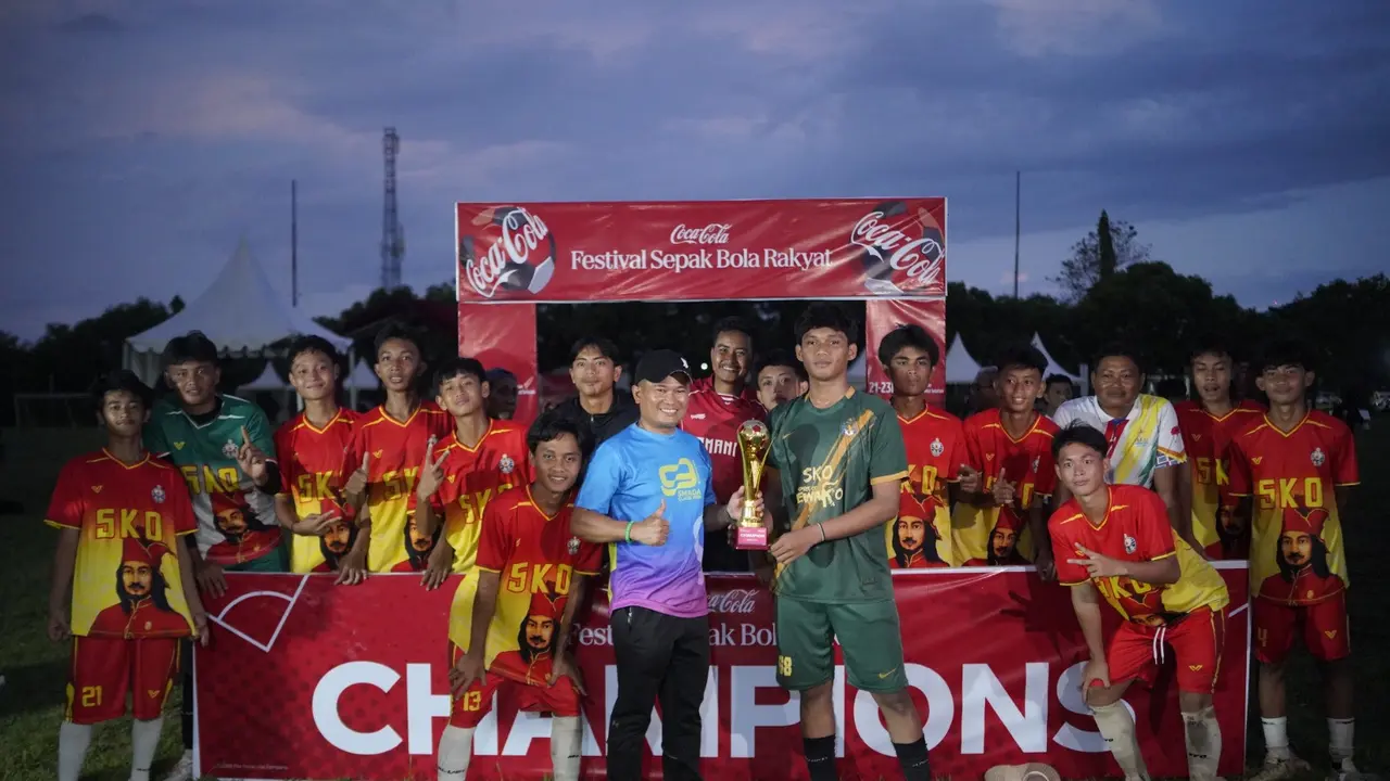 Sambut Piala Dunia 2026, Festival Sepak Bola Rakyat di Makassar Diikuti Ratusan Peserta