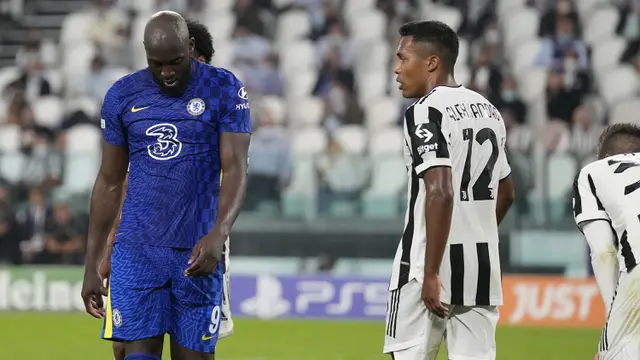Foto: Gol Tunggal Federico Chiesa Bawa Juventus Taklukkan Juara Bertahan Chelsea di Matchday Kedua Liga Champions 2021 / 2022