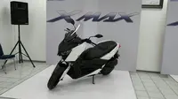 Yamaha XMax yang diproduksi di pabrik Yamaha Pulogadung di ekspor ke Eropa dan beberapa negara lainnya. (Arief/Liputan6.com)