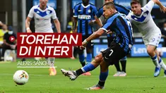 Berita video torehan bintang yang baru saja dilepas Manchester United, Alexis Sanchez, di Inter Milan pada musim 2019-2020.