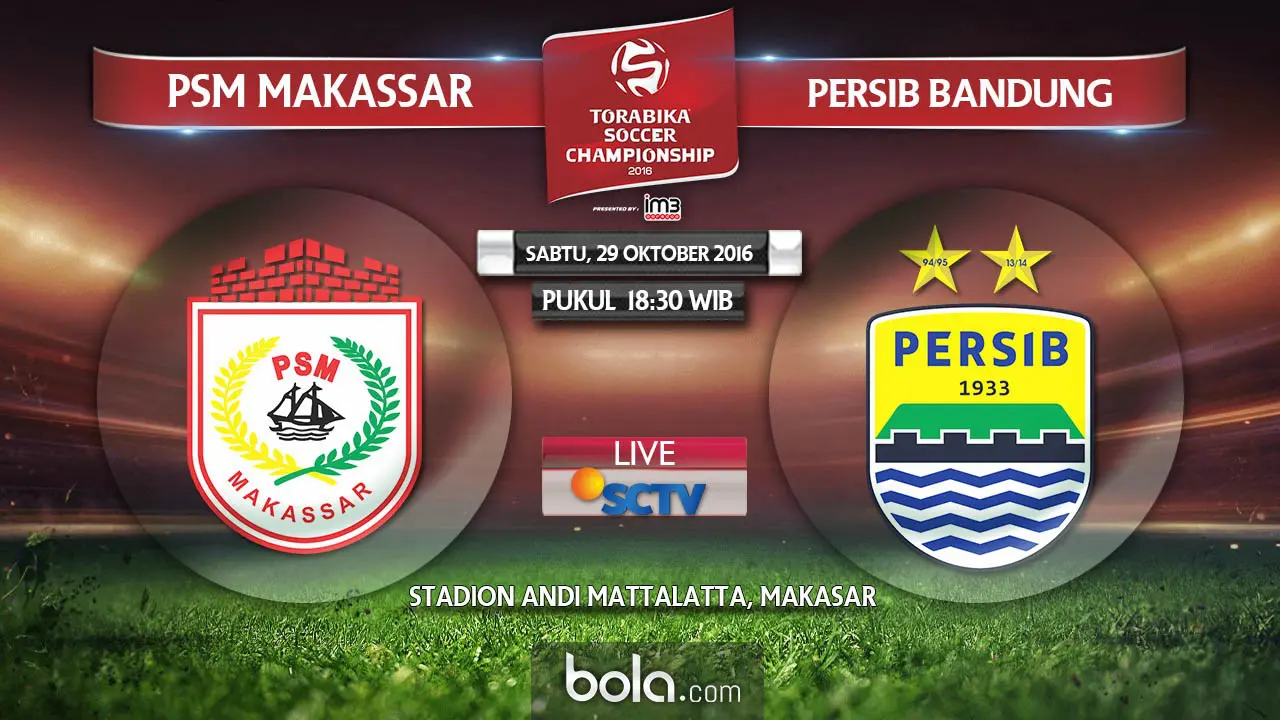 PSM Makassar Vs Persib Bandung (Bola.com.Adreanus Titus)