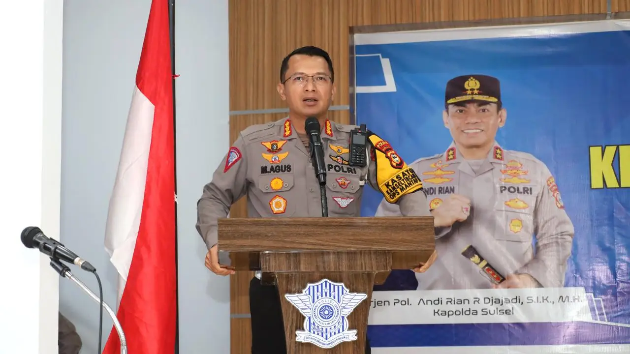 Dirlantas Polda Sulsel Kombes Made Agus Prasatya (Istimewa)