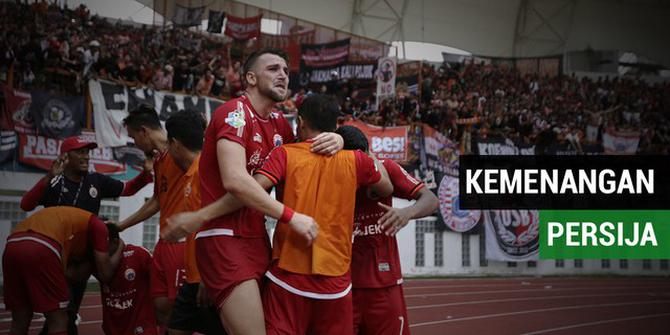 VIDEO: Gol Penentu Kemenangan Persija atas Sriwijaya FC