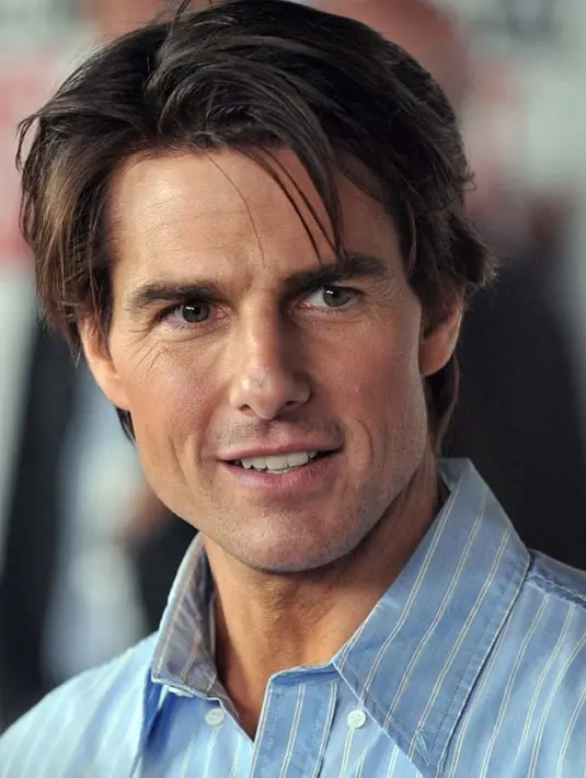 Selain itu, Leah juga mengatakan bahwa ada sesuatu di balik Tom yang dipakai Tom selama ini. Bahkan ia menyebutkan bahwa aktor tampan itu merupakan sosok iblis. (AFP/Pierre Andrieu)