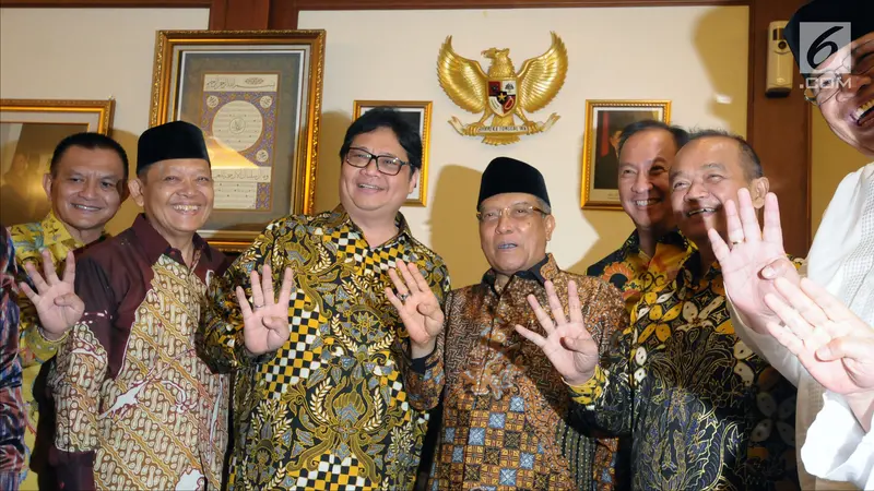 Jelang Berbuka Puasa, Ketum Partai Golkar Temui Ketua PBNU