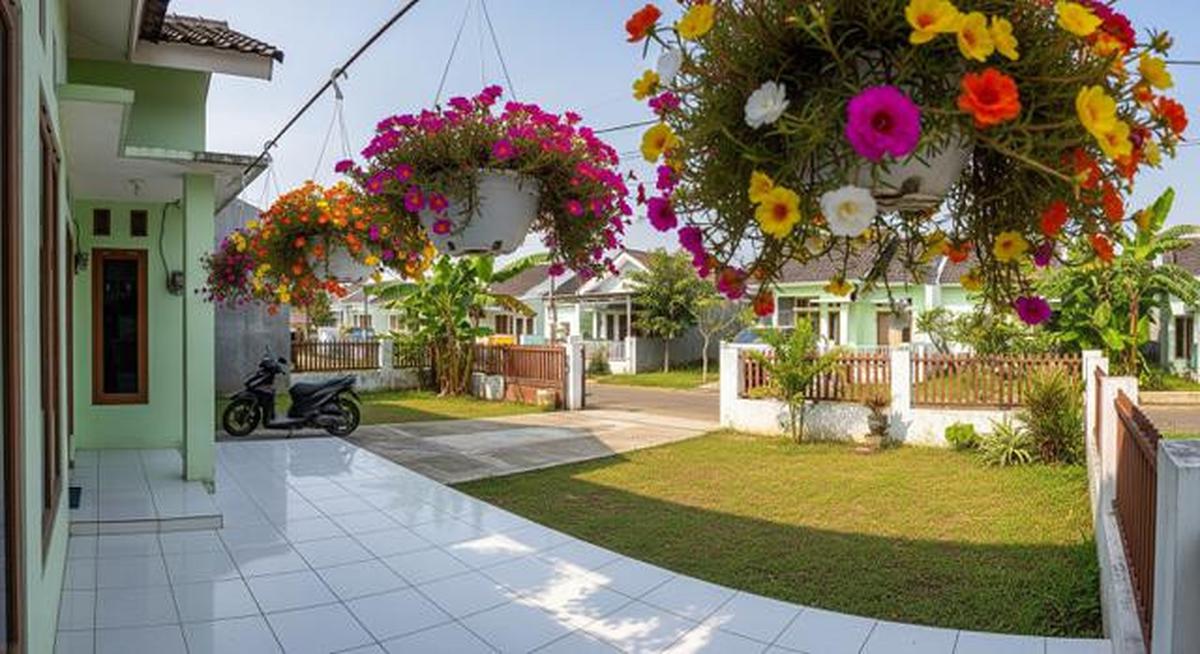 15 Tanaman Gantung untuk Teras Sempit yang Awet Meski Jarang Disiram, Percantik Halaman Rumah