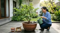 Menyiram Tanaman di Pagi Hari Buat Suasana Hati Segar, Ini 5 Alasan di Baliknya