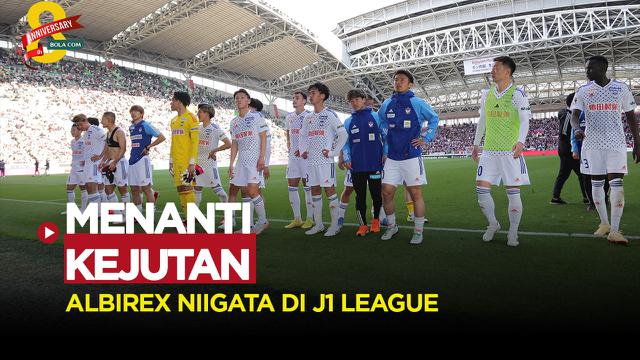 Albirex Niigata siap tampil oke di J1 League musim ini