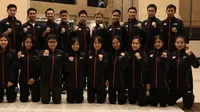 Tim Indonesia yang akan turun pada Kejuraan Bulutangkis Asia Beregu 2018, 6-11 Februari 2018. (PBSI)