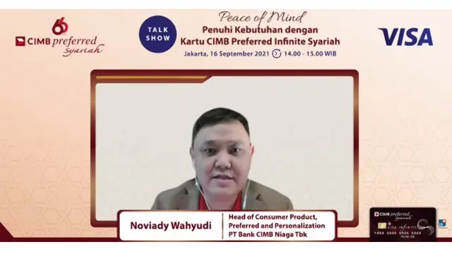 Hadirkan Peace of Mind di Segala Kebutuhan, Visa & CIMB Luncurkan Kartu Preferred Infinite Syariah