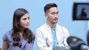 Namun saat ditanya, Syahnaz mengatakan bahwa dirinya akan mengundang mantan pacar. Menurutnya, para mantannya sekarang ini sudah menjadi teman baik. (Deki Prayoga/Bintang.com)