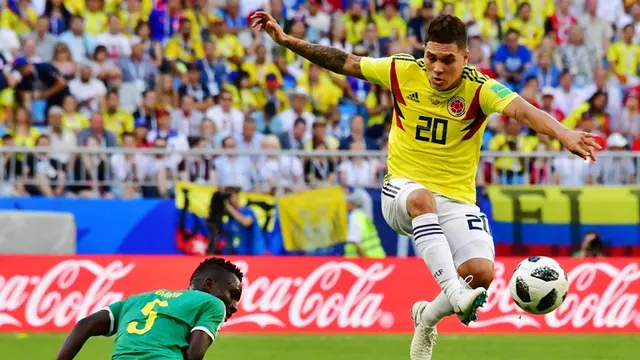 Gelandang timnas Kolombia, Juan Fernando Quintero.