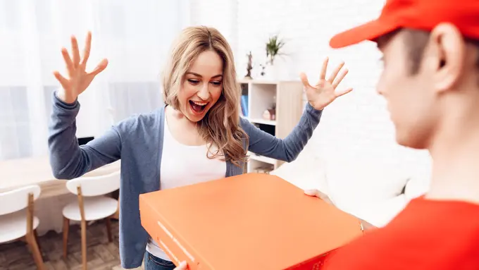 Ilustrasi jasa pengiriman