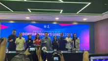 Konferensi Pers Liga Putri Indonesia di Kantor I League, Senayan, Jakarta, Selasa (11/8/2026). (Bola.com/Hery Kurniawan)
