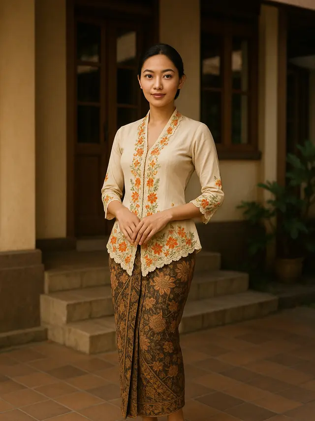 Model Kebaya Jaman Dulu yang Bagus Non Hijab