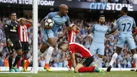 Selebrasi Pemain Manchester City (Reuters)